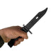 Smith & Wesson Style Bayonet Poly Training Knife with 6 Inch Turkish Clip Point Blade Prop - Prop Money Inc.