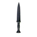 Spear Pointed Tactical Poly Training Knife Dagger Prop with 8.5 Inch Blade Geometric Pattern Handle - Prop Money Inc.