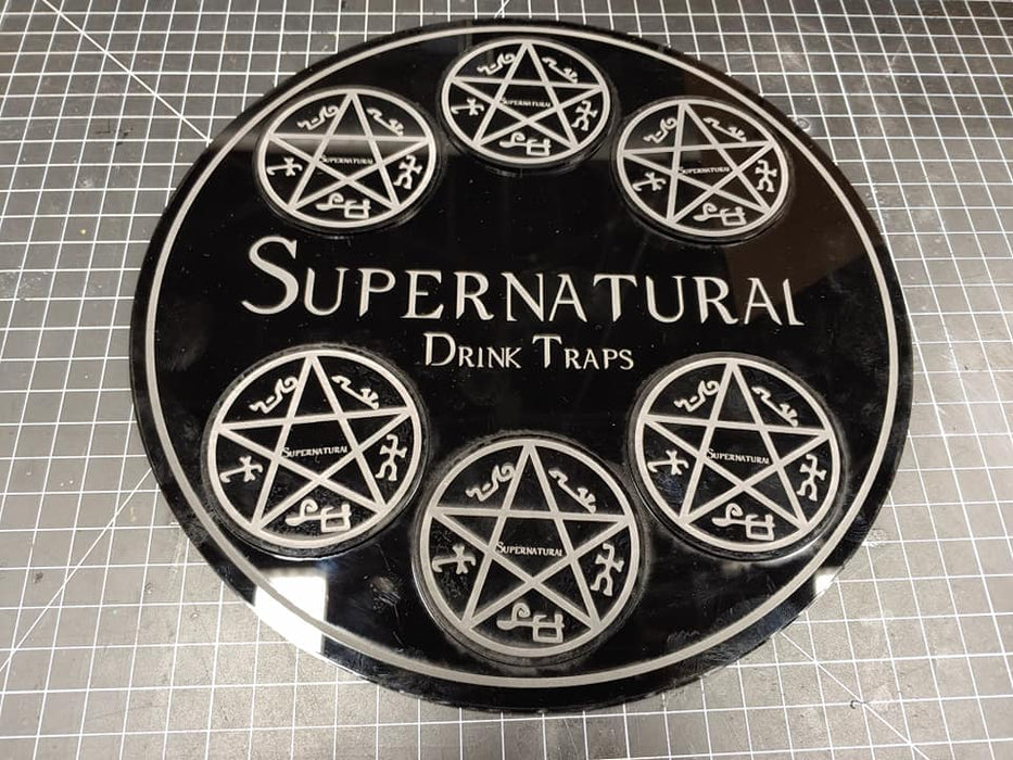 Supernatual Drink Trap Coaster Set - Prop Money Inc.