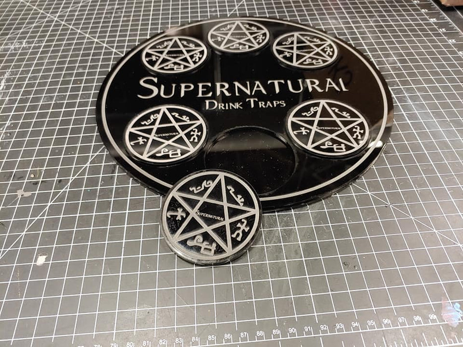 Supernatual Drink Trap Coaster Set - Prop Money Inc.