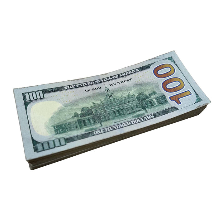 $100 Close-Up ✔️RealAged™ New Series Bills – Realistic Hero Prop Money - Prop Money Inc.