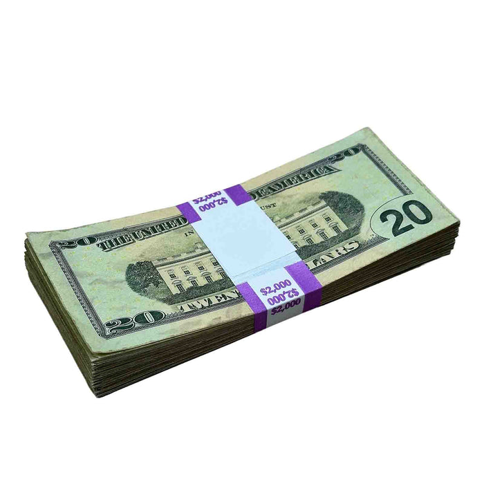 $20 Close-Up ✔️RealAged™ New Series Bills – Realistic Hero Prop Money - Prop Money Inc.