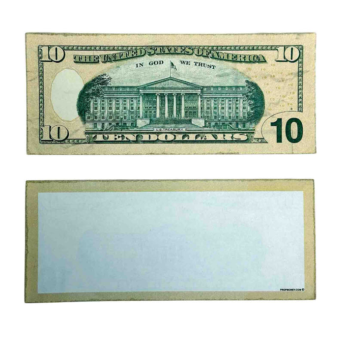 $10 Close-Up ✔️RealAged™ New Series Bills – Realistic Hero Prop Money - Prop Money Inc.