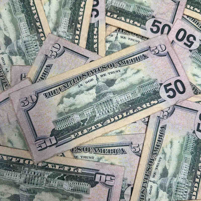 $50 Close-Up ✔️RealAged™ New Series Bills – Realistic Hero Prop Money - Prop Money Inc.