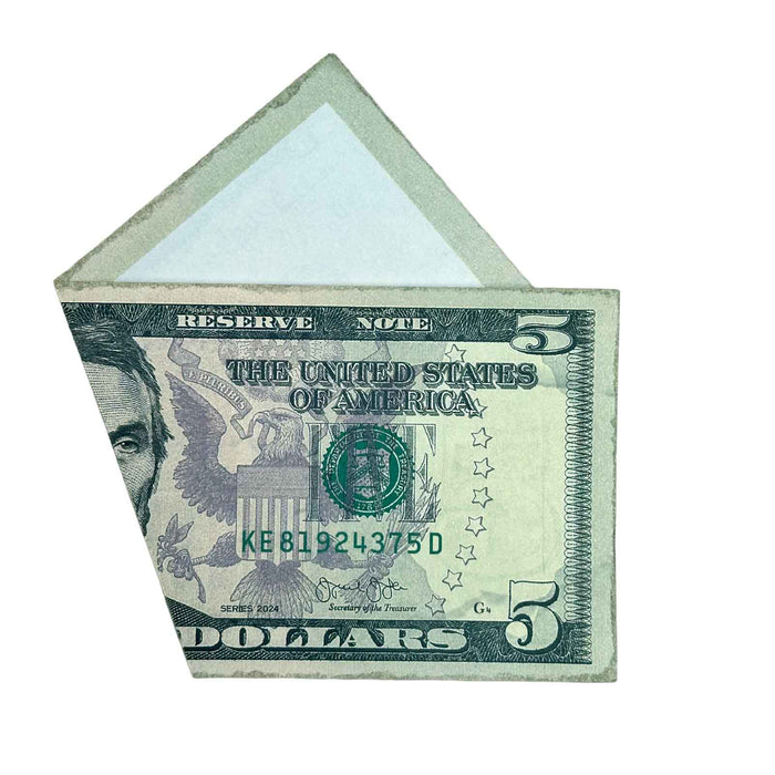 $5 Close-Up ✔️RealAged™ New Series Bills – Realistic Hero Prop Money - Prop Money Inc.