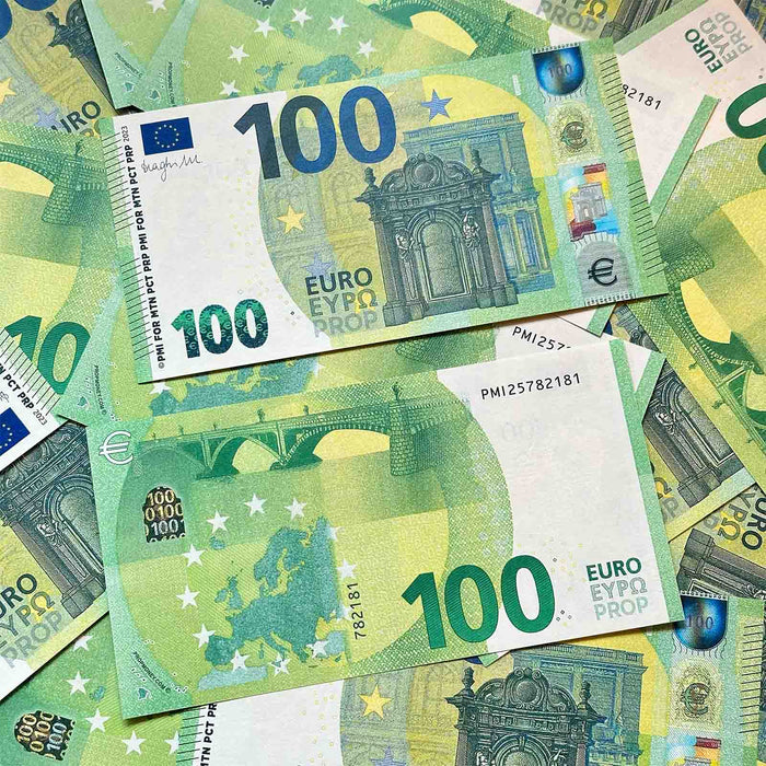 €20|€50|€100 €850 Euro Series Banknotes Mix