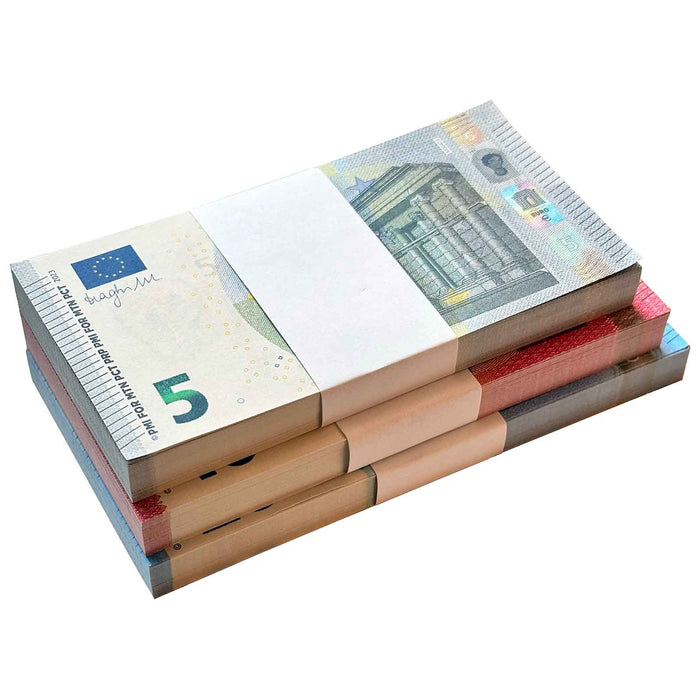 €5|€10|€20 Prop Euro Banknote Stacks