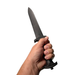 Long Spear Pointed Dagger Poly Training Knife Prop with 8.5 Inch Blade and Grooved Wood Grained Textured Handle - Prop Money Inc.