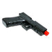 Solid Hard Poly Police Glock Pistol Prop - Prop Money Inc.