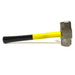 Foam Rubber Roughneck Mini Sledgehammer Prop 16 Inch  - Black and Yellow - Prop Money Inc.