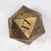 Giant D20 Die 10" Tall Display Prop - Prop Money Inc.