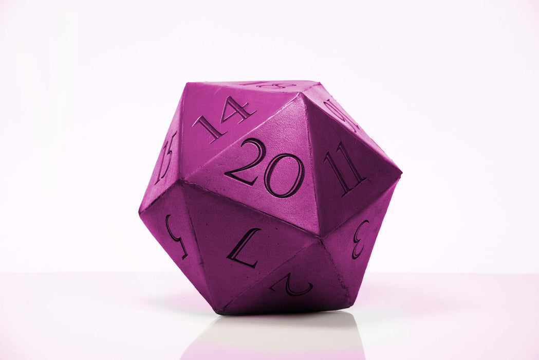 Giant D20 Die 10" Tall Display Prop - Prop Money Inc.
