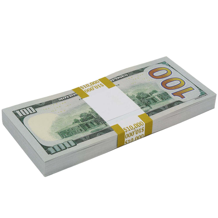 $250,000 New Series Full Print Prop Money Stacks - Prop Money Inc.