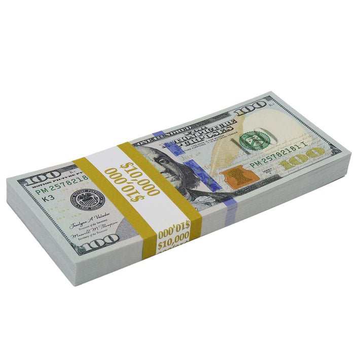 $1,000,000 New Series Full Print Prop Money Stacks - Prop Money Inc.